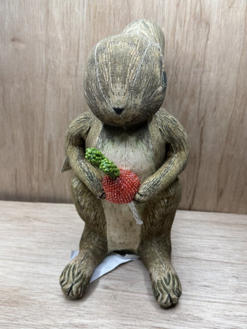 John Derian For Target -  Squirrel Plush Decor - Discontinued/OOP - New
